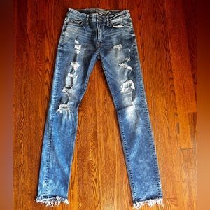 American Eagle classic ripped skinny jeans